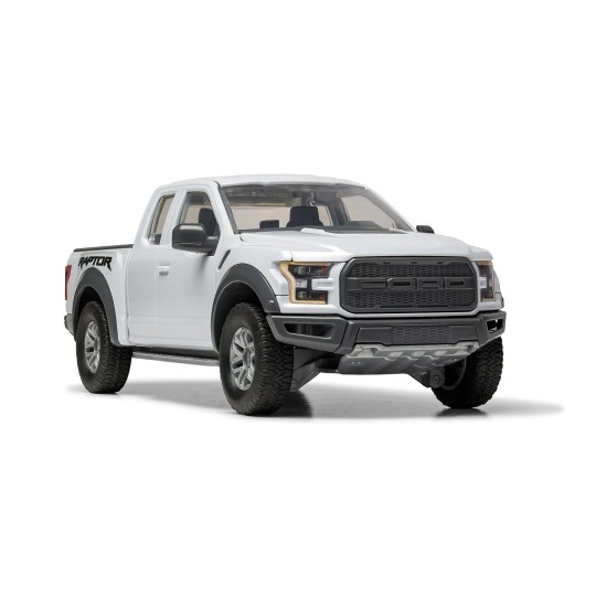 J6053-Ford F-150 Raptor Gray Model Car - QuickBuild Airfix - J6053