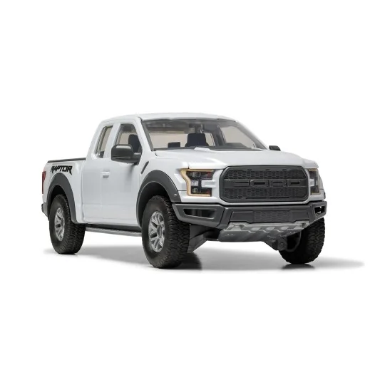 J6053-Ford F-150 Raptor Gray Model Car - QuickBuild Airfix - J6053