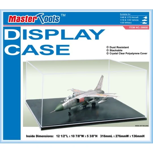Trumpeter 316x276x136 mm Model Display Case - 09808 - TR09808 TR09808-Trumpeter 316x276x136 mm Model Display Case - 09808