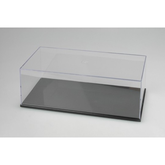 Trumpeter 09815 Model Display Case, 364 x 186 x 121 mm, Mirror Base... TR09815-Trumpeter 364x186x121 mm Model Display Case - 09815