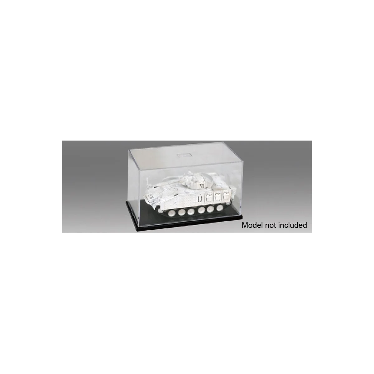 Model display cases 111x61x63 mm (x2), Trumpeter - 09818 - TR09818 Model display cases 111x61x63 mm (x2), Trumpeter - 09818 - TR09818