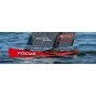 8812V3R-Voilier Focus V3 rouge RTS Joysway - 8812V3R