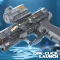 Automatic electric water gun, outdoor toy, long range with lights -... NMRC-PISTEAU-Automatic electric water gun, outdoor toy, long range with lights