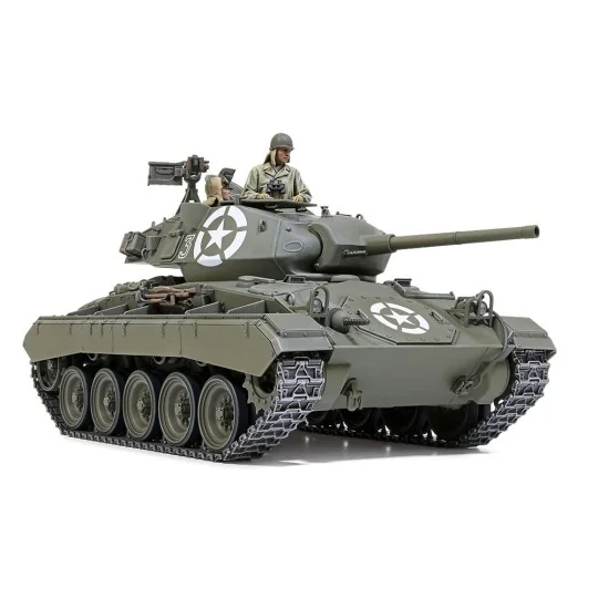 35391-Maquette char léger U.S. M24 Chaffee European Theater 1/35 Tamiya 35391