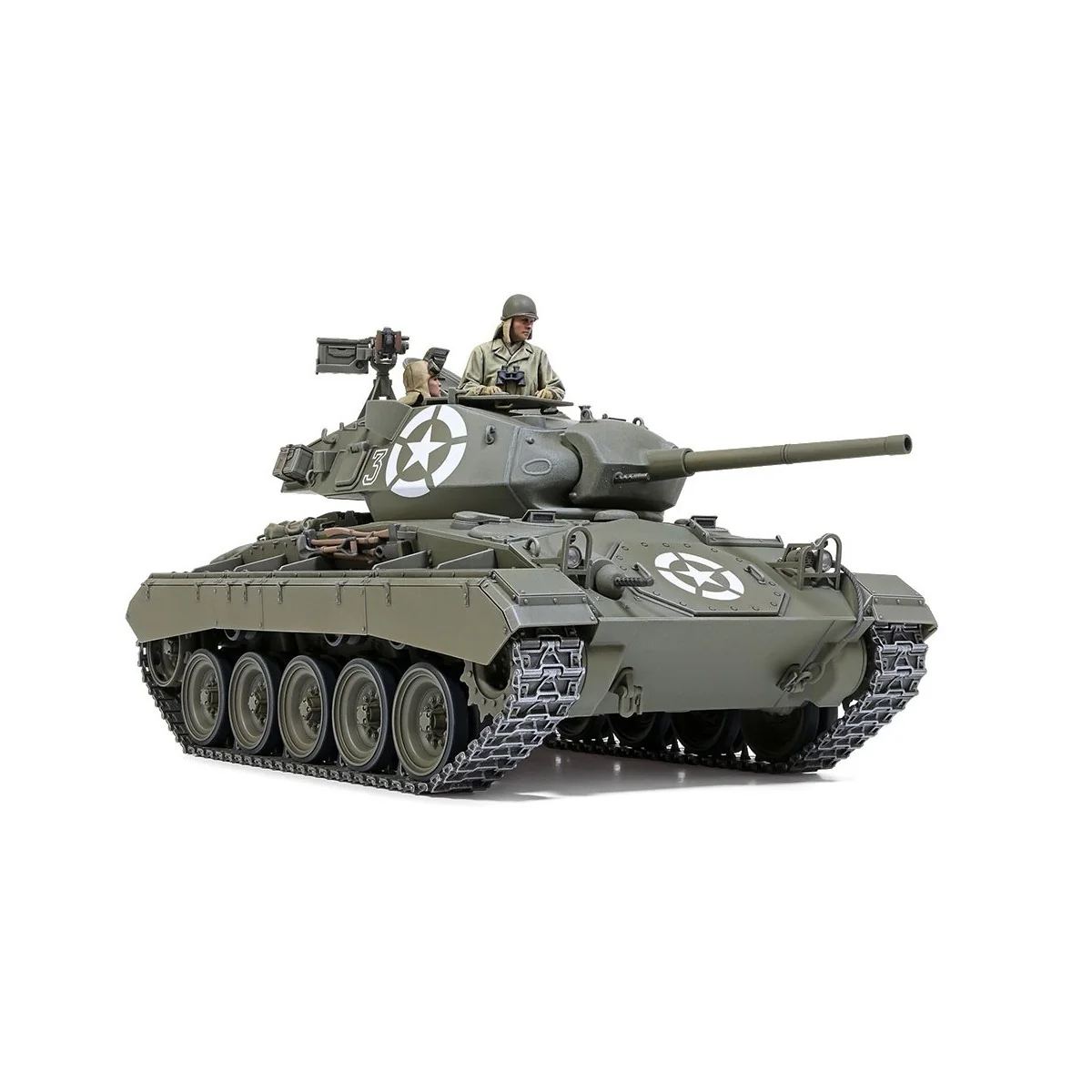 Maquette char léger U.S. M24 Chaffee European Theater 1/35 Tamiya 3...