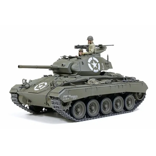 35391-Maquette char léger U.S. M24 Chaffee European Theater 1/35 Tamiya 35391