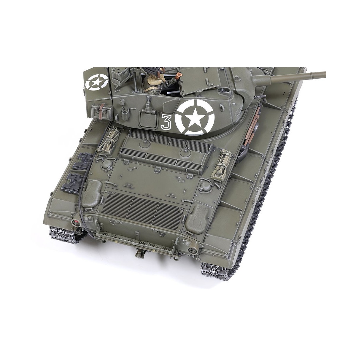 Tamiya 1/35 scale US M24 Chaffee light tank model kit (European Theater edition)... Tamiya 1/35 scale US M24 Chaffee light tank model kit (European Theater edition)...