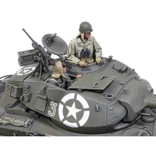 35391-Maquette char léger U.S. M24 Chaffee European Theater 1/35 Tamiya 35391
