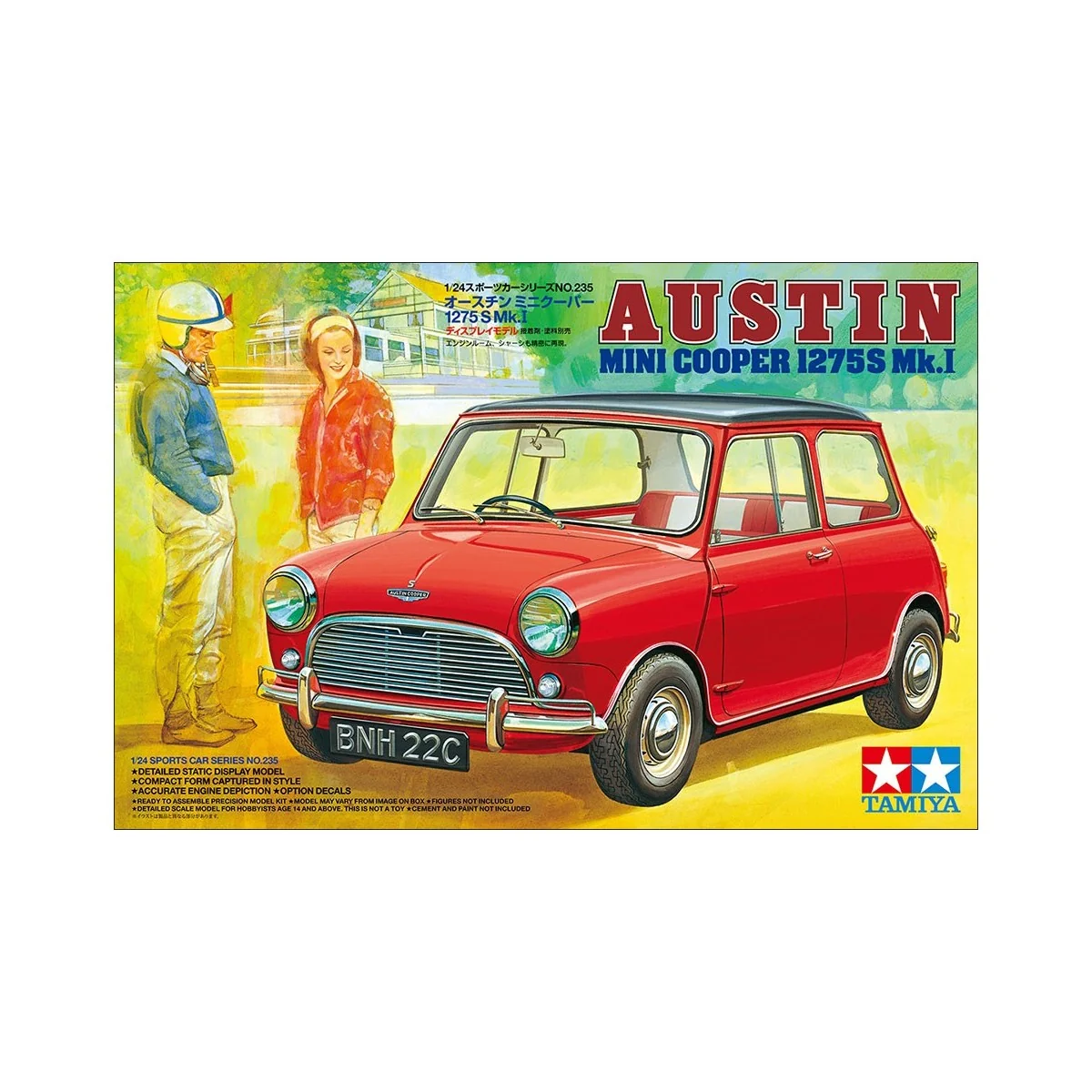 Maquette Austin Mini Cooper 1275S Mk.I 1/24 Tamiya 24235 - 24235 Maquette Austin Mini Cooper 1275S Mk.I 1/24 Tamiya 24235 - 24235