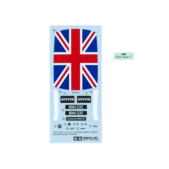 24235-Austin Mini Cooper 1275S Mk.I 1/24 Tamiya 24235