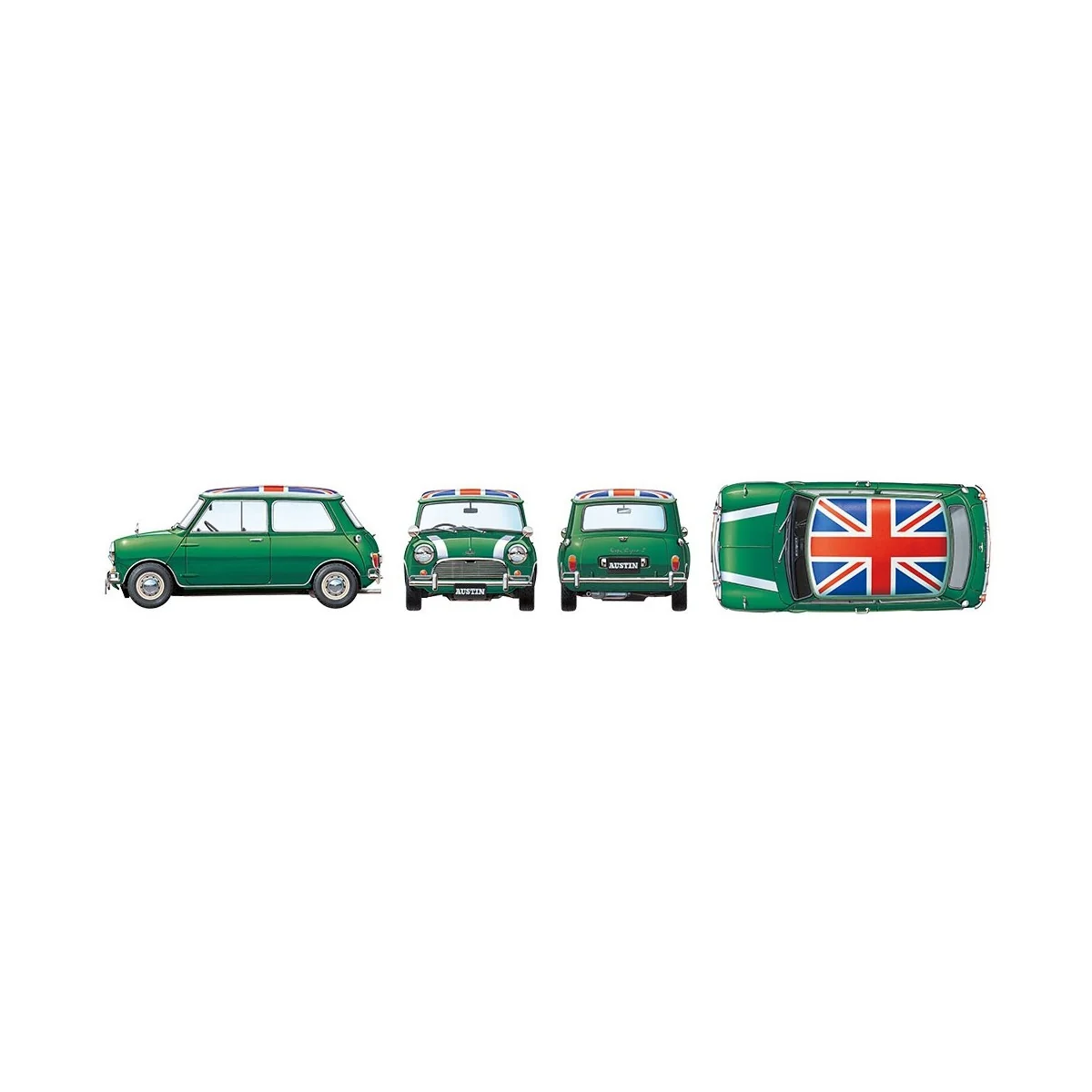 Maquette Austin Mini Cooper 1275S Mk.I 1/24 Tamiya 24235 - 24235 Maquette Austin Mini Cooper 1275S Mk.I 1/24 Tamiya 24235 - 24235