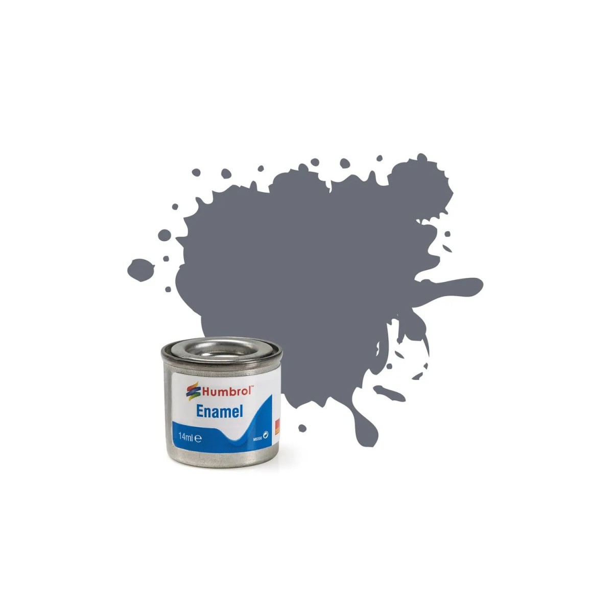 Peinture Enamel 5: Gloss Dark Admiralty Grey (Brillant) - 14ml Humb...