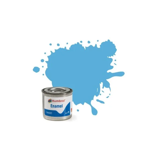 Enamel Paint 47: Gloss Sea Blue (Gloss) - 14ml Humbrol AA0518 - AA0518 AA0518-Enamel Paint 47: Gloss Sea Blue (Gloss) - 14ml Humbrol AA0518