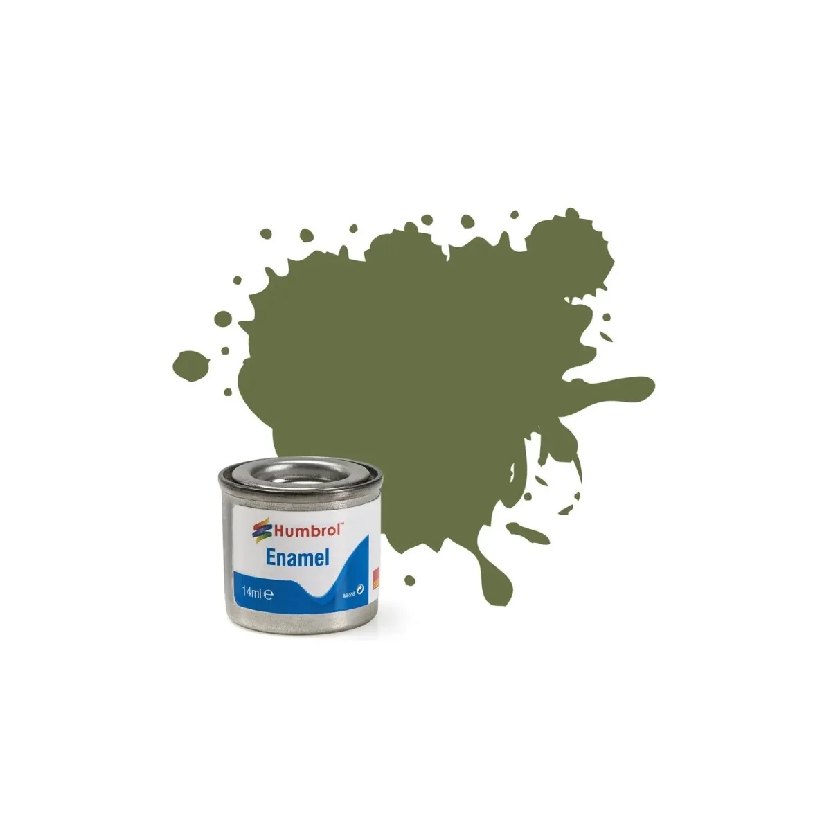 Enamel Paint 80: Matt Grass Green (Mat) - 14ml Humbrol AA0881 Enamel Paint 80: Matt Grass Green (Mat) - 14ml Humbrol AA0881