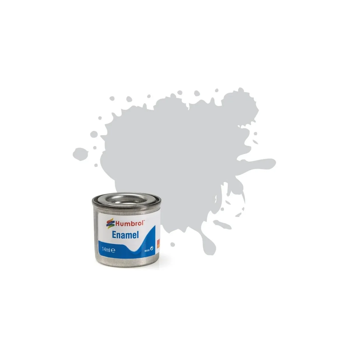 Enamel Paint 147: Matt Light Gray (Mat) - 14ml Humbrol AA1599 - AA1599 Enamel Paint 147: Matt Light Gray (Mat) - 14ml Humbrol AA1599 - AA1599