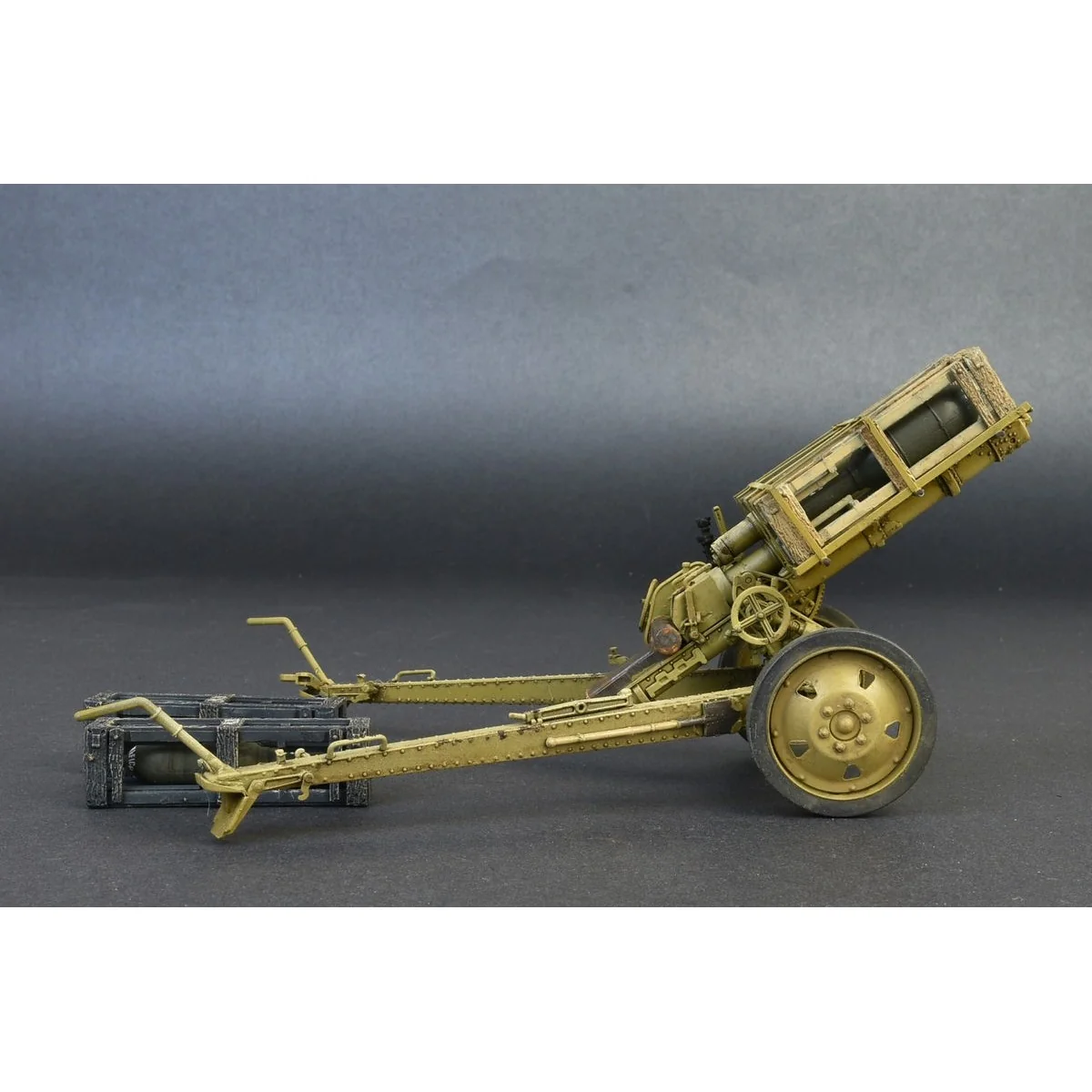 German rocket launcher with 28 cm WK Spr and 32 cm WK Flamm 1/35 Mi...