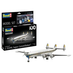 Maquette avion Lockheed L.1049G Super Constellation Lufthansa 1/144...