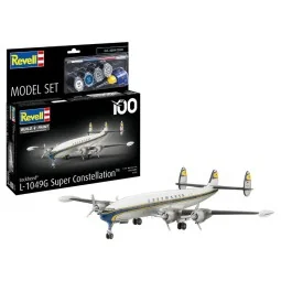 1/144 scale Lockheed L.1049G Super Constellation Lufthansa model airplane...