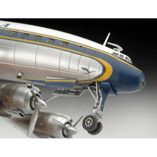Maquette avion Lockheed L.1049G Super Constellation Lufthansa 1/144... 63745-Maquette avion Lockheed L.1049G Super Constellation Lufthansa 1/144 + peintures Revell - 63745