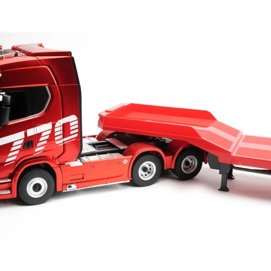 Flatbed trailer for Scania 770S red 1/18 Huina - CY1502 - CY1502 CY1502-Flatbed trailer for Scania 770S red 1/18 Huina - CY1502
