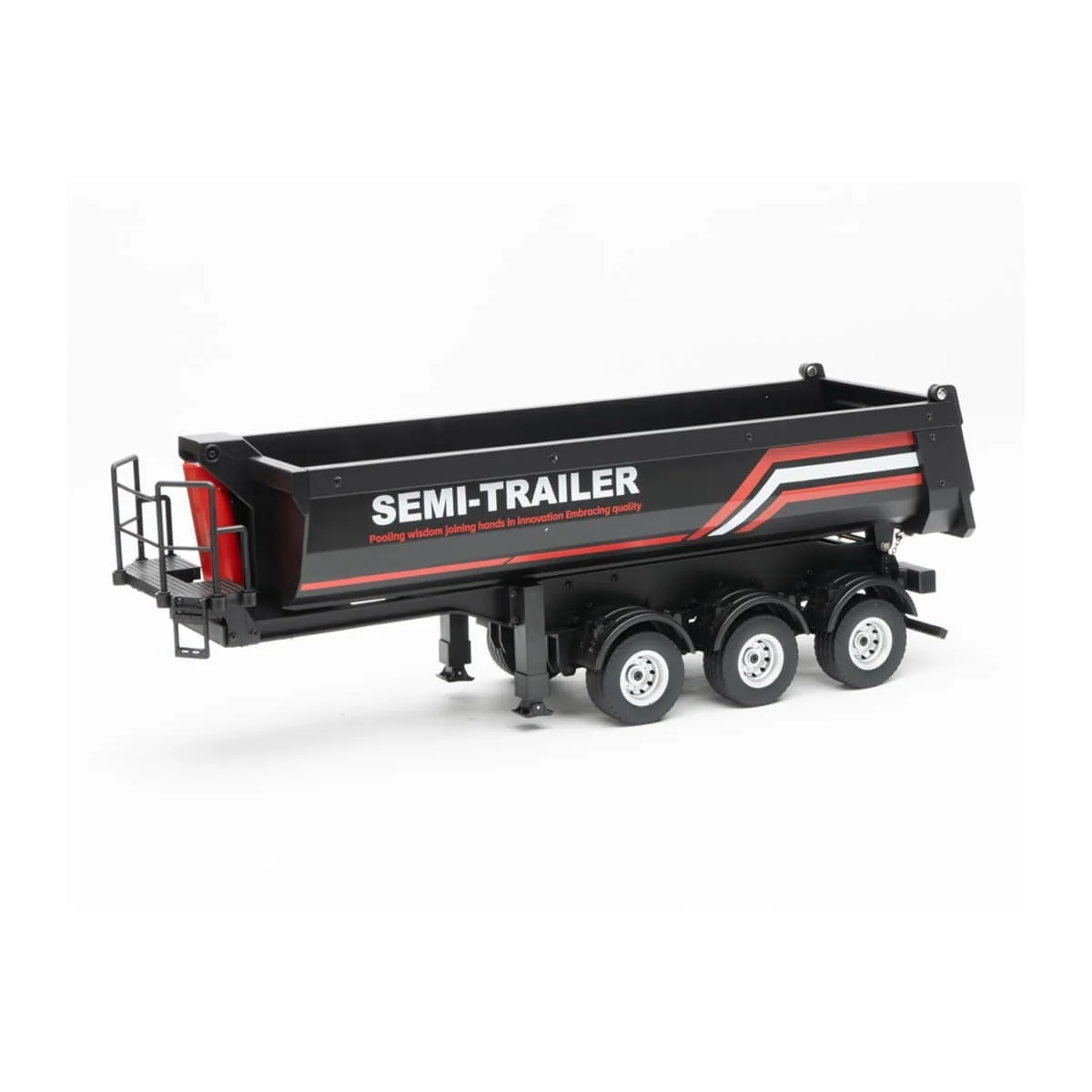 Remorque benne RC noire pour Scania 770S 1/18 Huina - CY1509