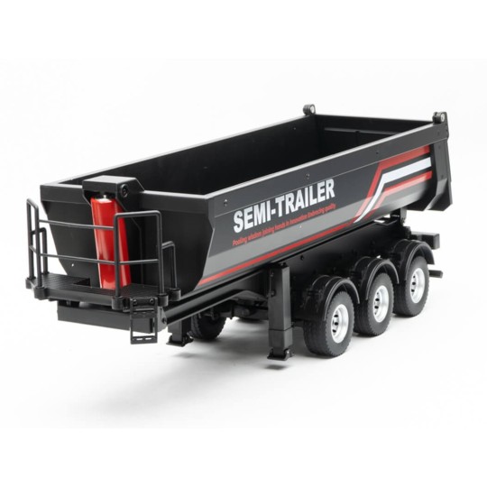Huina CY1509 Black RC Tipper Trailer for Scania 770S 1/18 CY1509-Huina 1/18 Black RC Tipper Trailer for Scania 770S