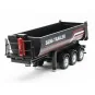 CY1509-Huina 1/18 Black RC Tipper Trailer for Scania 770S