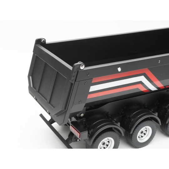 Huina CY1509 Black RC Tipper Trailer for Scania 770S 1/18 CY1509-Huina 1/18 Black RC Tipper Trailer for Scania 770S