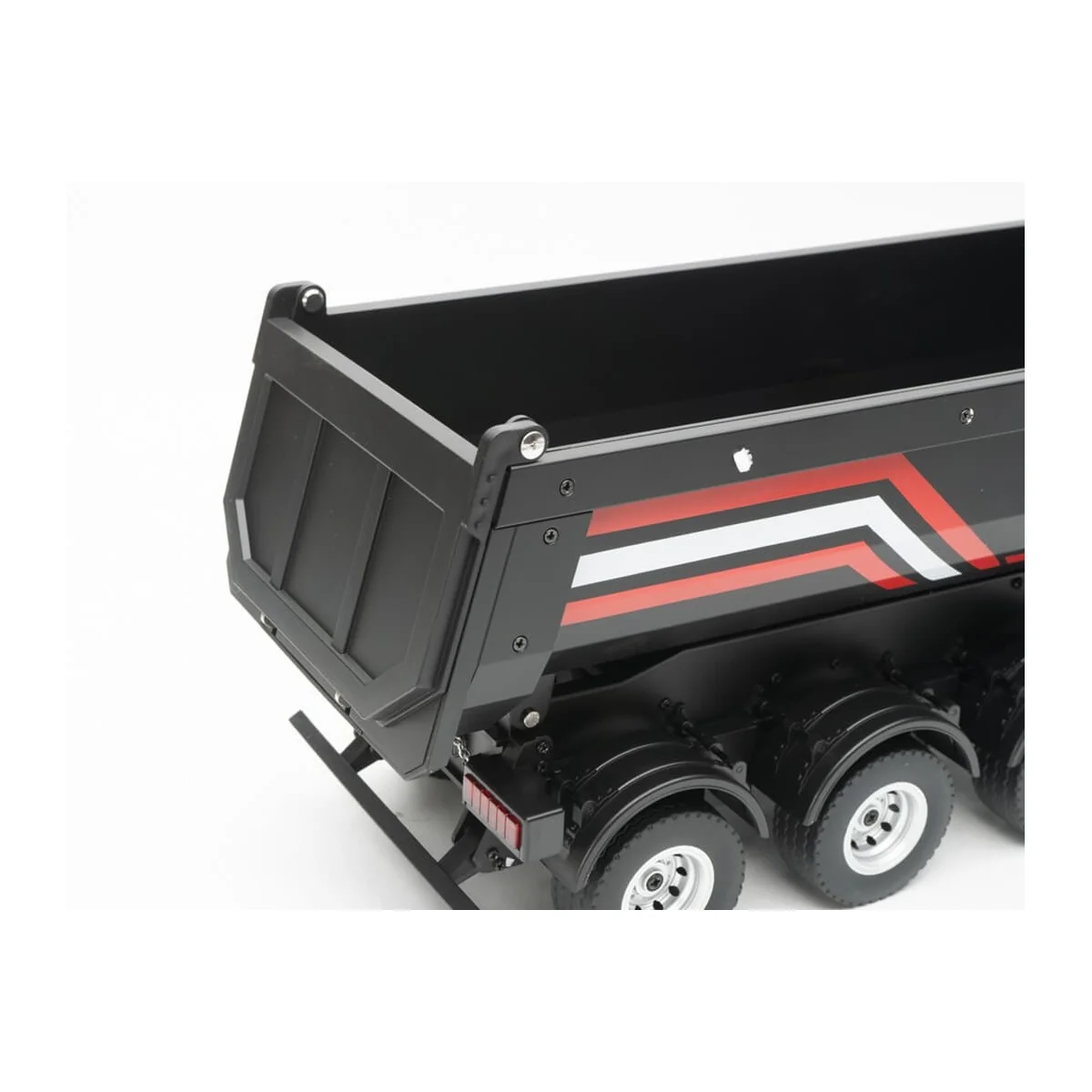 Huina CY1509 Black RC Tipper Trailer for Scania 770S 1/18