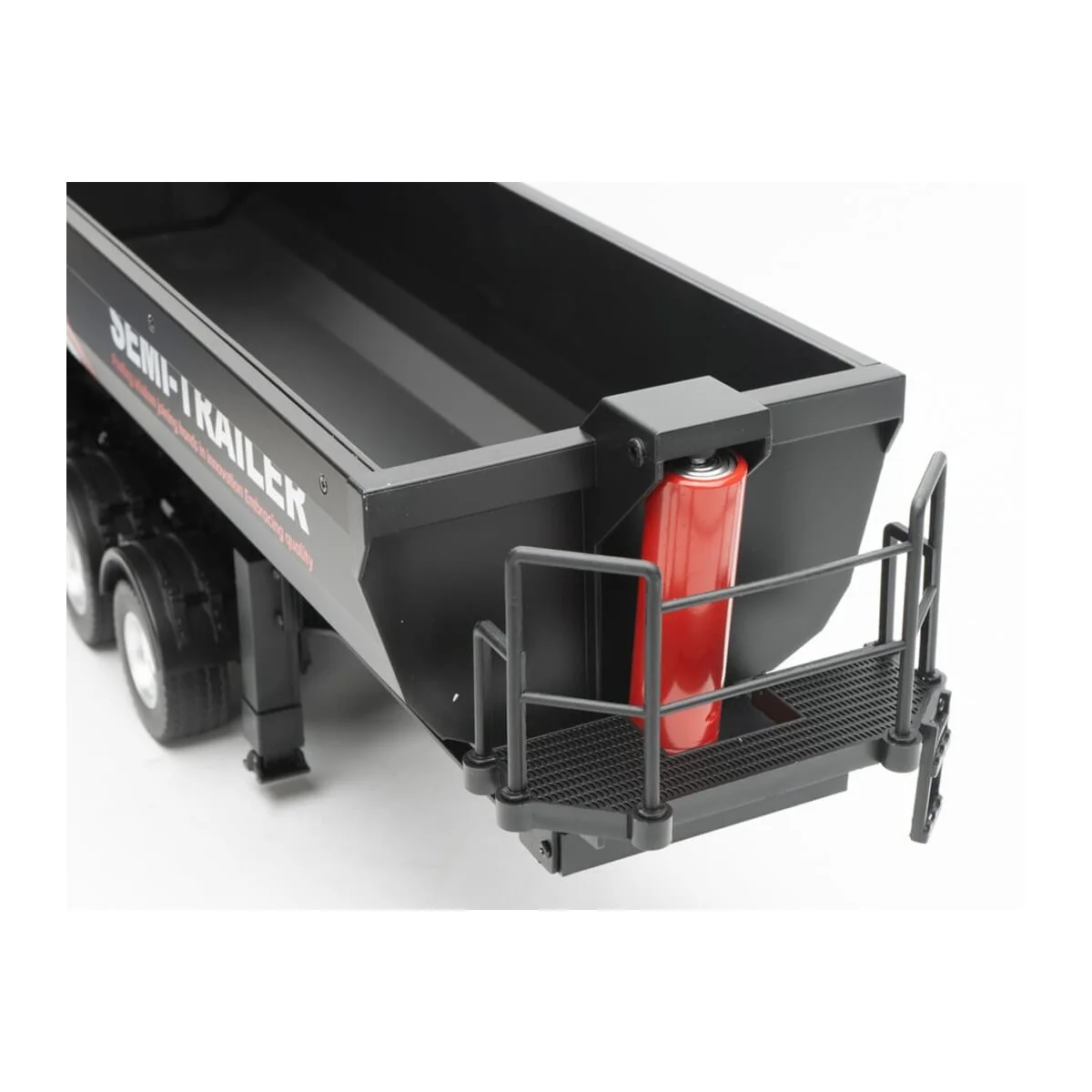 Huina CY1509 Black RC Tipper Trailer for Scania 770S 1/18