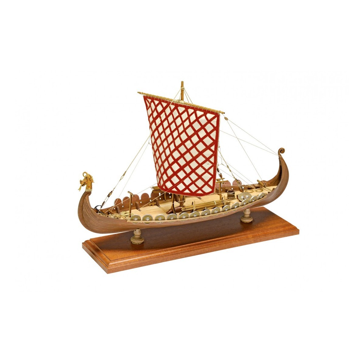 Viking Drakkar ship 1/50 scale wooden boat Amati - 1406/01 - 1406/01