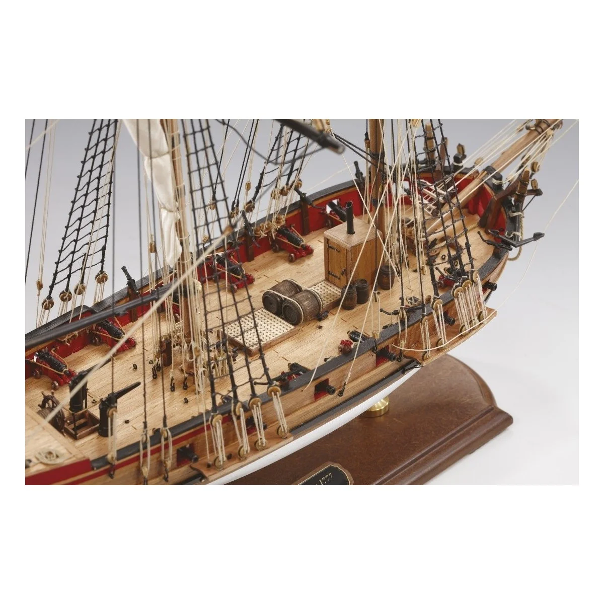 copy of Viking Drakkar ship 1/50 scale wooden boat Amati - 1406/01 ...