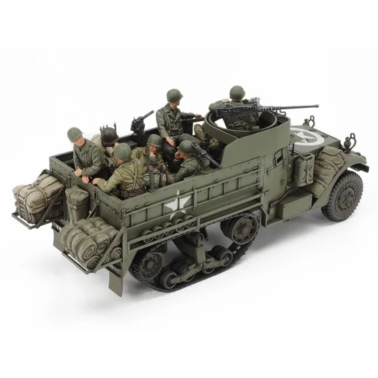 35070-Military model Tamiya US Armored Personnel Carrier M3A2 Half-Track 1/35 - 35070
