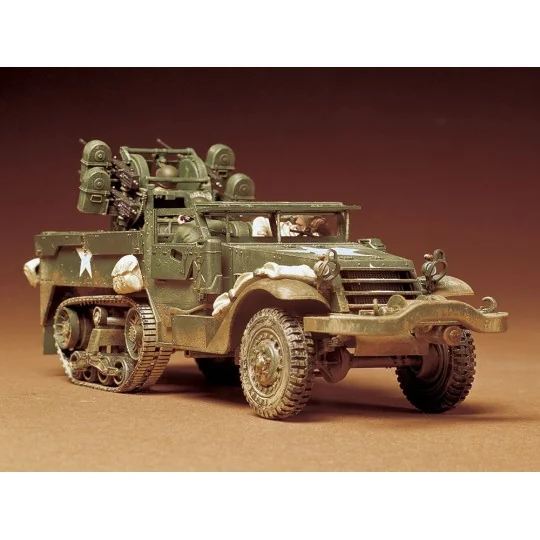 Maquette militaire Tamiya Half-Track US M16 MGMC 1/35 - 35081 - 35081 35081-Maquette militaire Tamiya Half-Track US M16 MGMC 1/35 - 35081