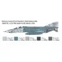 RF-4 C/E Phantom II 1/72 scale model airplane by Italeri - 1477 - I1477 I1477-RF-4 C/E Phantom II 1/72 Italeri aircraft model - 1477