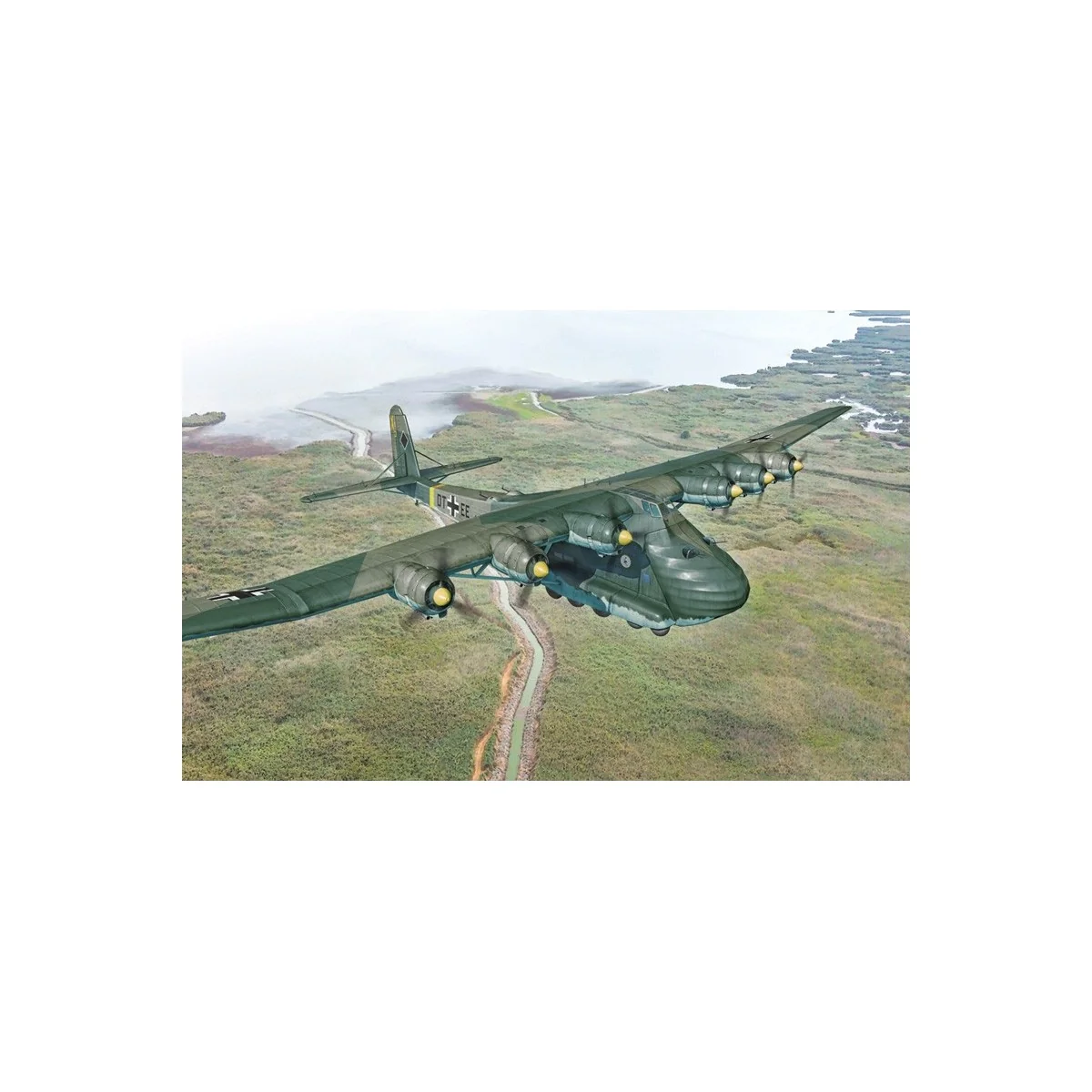 Messerschmitt Me 323 Gigant 1/72 scale model airplane by Italeri - ... Messerschmitt Me 323 Gigant 1/72 scale model airplane by Italeri - ...