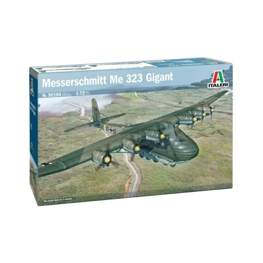 Maquette avion Messerschmitt Me 323 Gigant 1/72 Italeri - 90104 - I... I90104-Maquette avion Messerschmitt Me 323 Gigant 1/72 Italeri - 90104