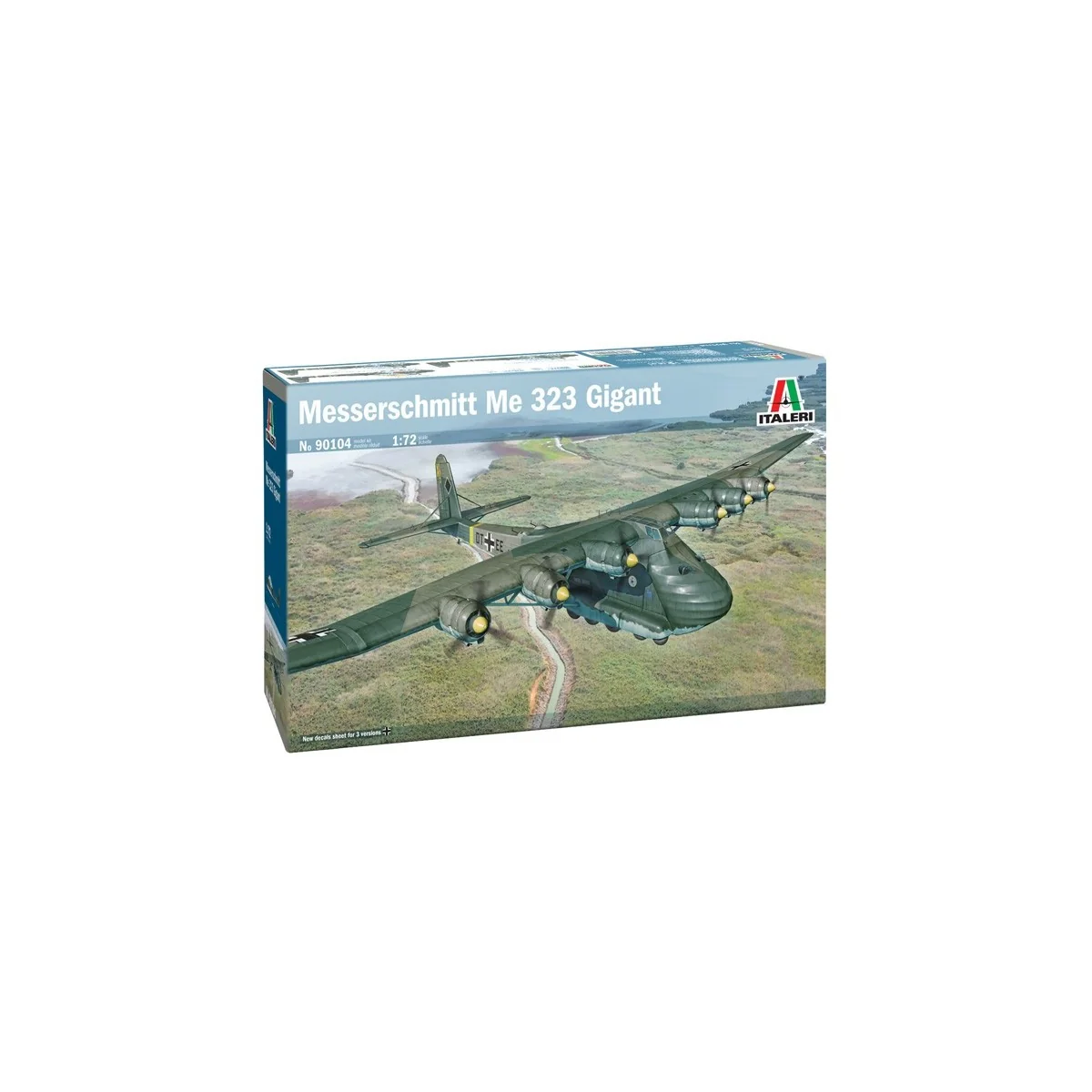 Messerschmitt Me 323 Gigant 1/72 scale model airplane by Italeri - ... Messerschmitt Me 323 Gigant 1/72 scale model airplane by Italeri - ...