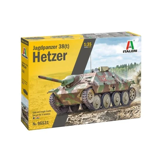 I96531-Maquette char Italeri Jagdpanzer 38(t) Hetzer 1/35 - 96531