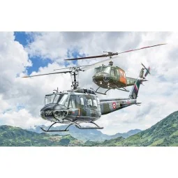 Italeri AB-205 / UH-1D "SAR" helicopter model 1/48 - 2845 - I2845