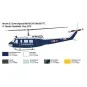 I2845-Italeri AB-205 / UH-1D "SAR" helicopter model 1/48 - 2845
