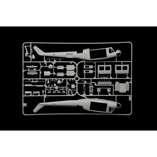 I2845-Italeri AB-205 / UH-1D "SAR" helicopter model 1/48 - 2845