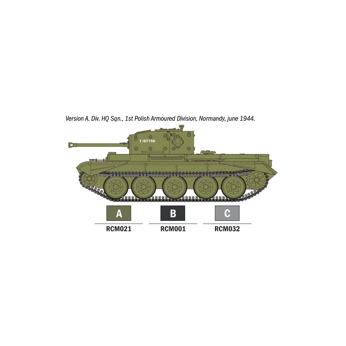 Cromwell Mk. IV 1/56 scale model kit + Italeri 750 glue and paints... Cromwell Mk. IV 1/56 scale model kit + Italeri 750 glue and paints...