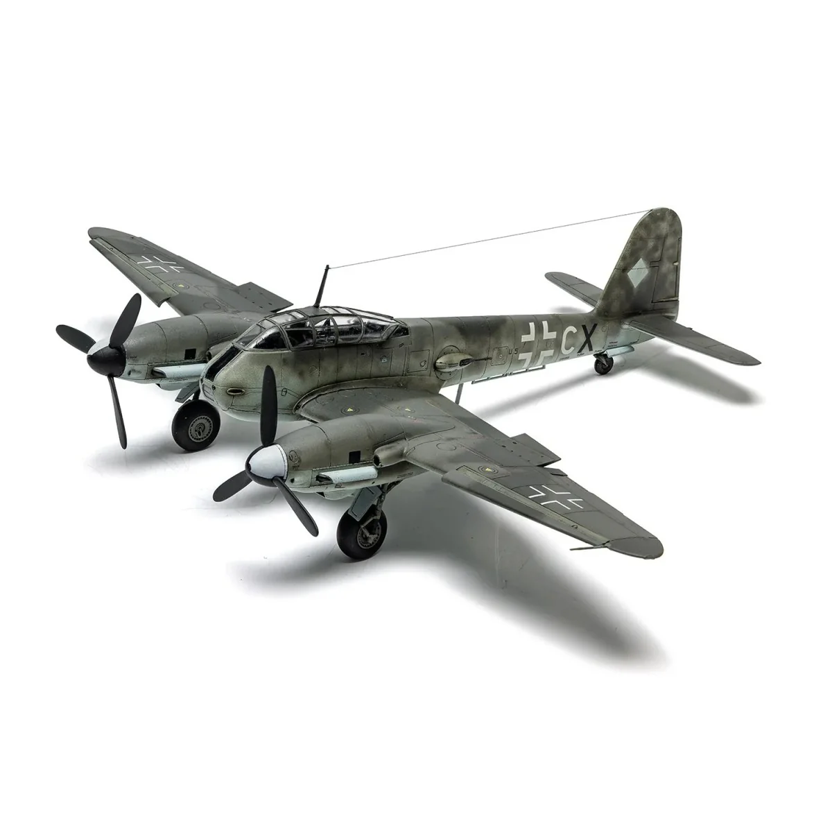 Messerschmitt Me 410A-1 1/72 scale model airplane - Airfix A04069 - A04069
