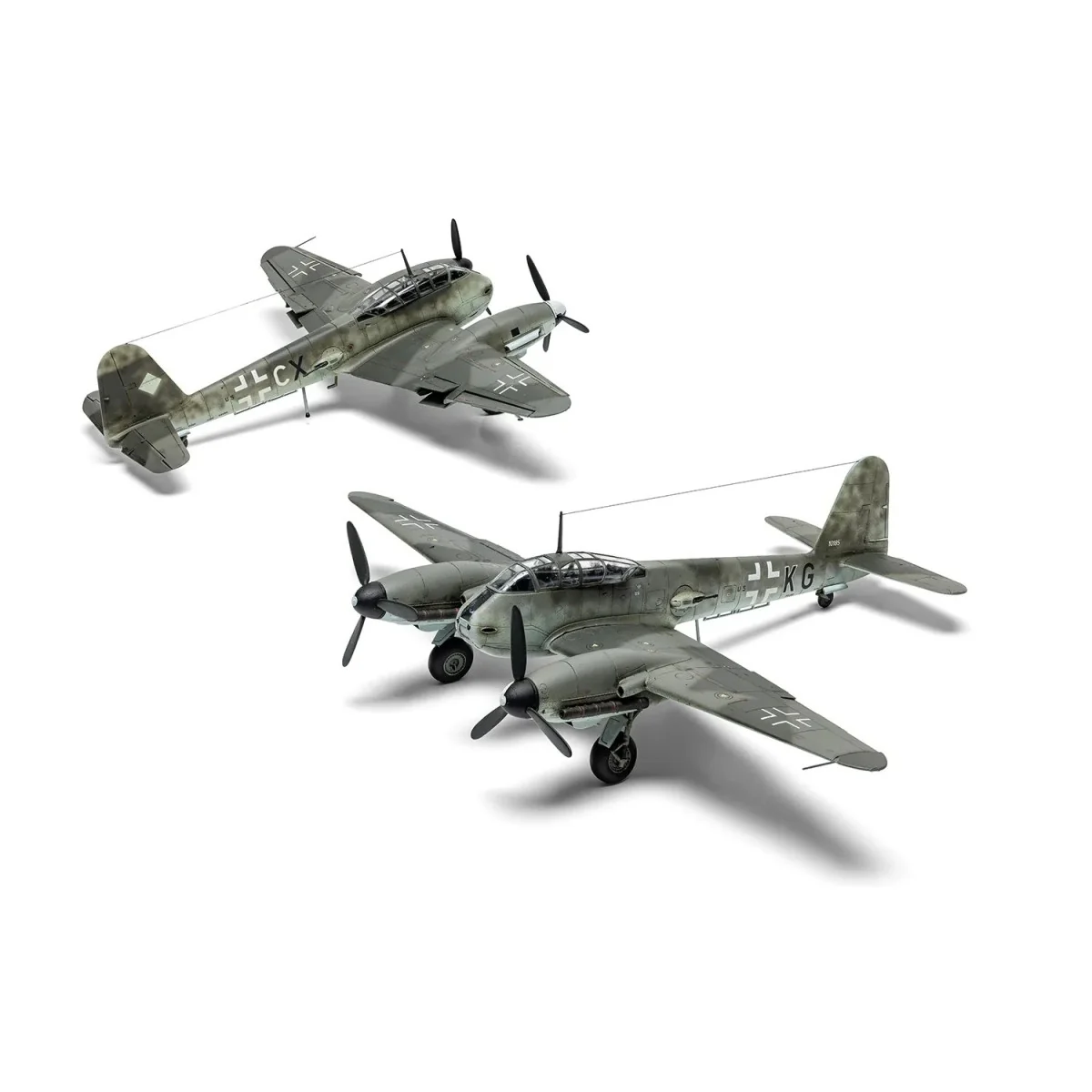 Messerschmitt Me 410A-1 1/72 scale model airplane - Airfix A04069 - A04069