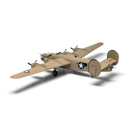 Consolidated B-24D Liberator 1/72 scale model airplane - Airfix A09011 - ... A09011-Consolidated B-24D Liberator 1/72 scale model airplane - Airfix A09011