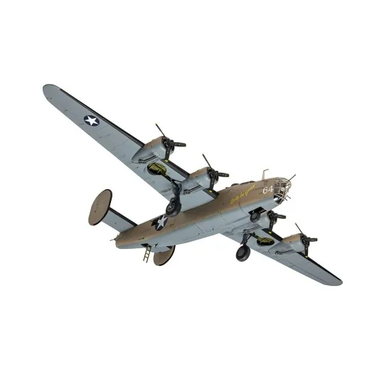 Consolidated B-24D Liberator 1/72 scale model airplane - Airfix A09011 - ... A09011-Consolidated B-24D Liberator 1/72 scale model airplane - Airfix A09011