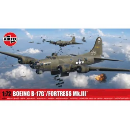 Boeing B-17G / Fortress Mk.III 1/72 aircraft model - Airfix A08018A...