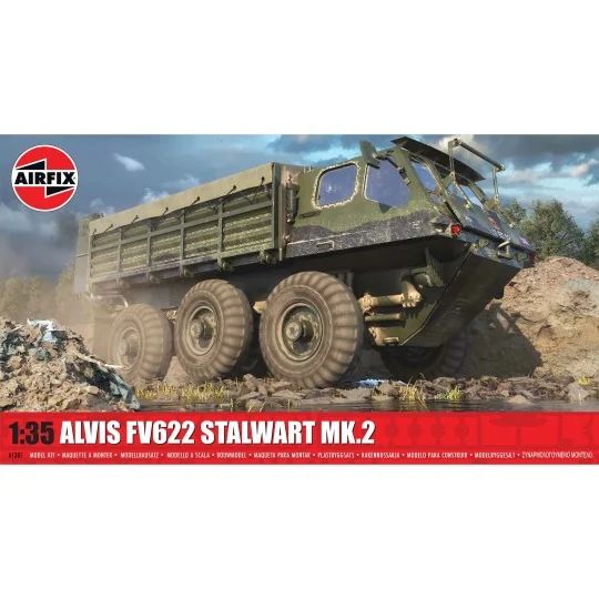 Alvis FV622 Stalwart Mk.2 1/35 model kit - Airfix A1381 - A1381 A1381-Alvis FV622 Stalwart Mk.2 1/35 model kit - Airfix A1381