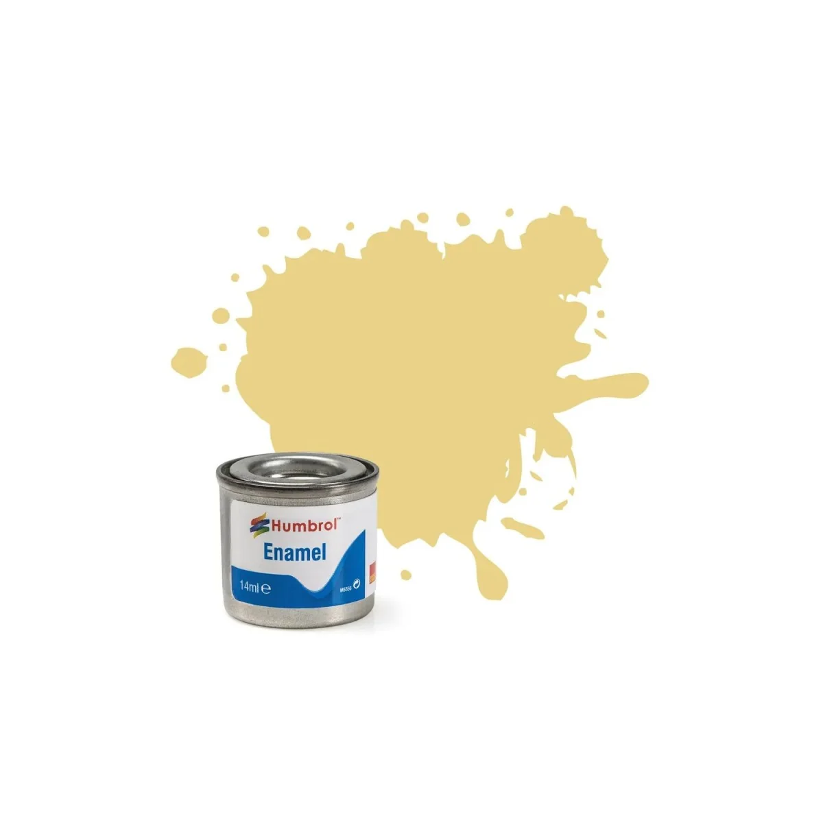 Enamel Paint 103: Matt Cream - 14ml Humbrol AA1136 - AA1136 Enamel Paint 103: Matt Cream - 14ml Humbrol AA1136 - AA1136